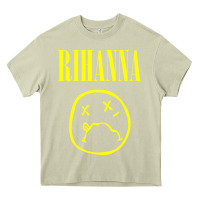 Mossy Grunge Rihanna Heavy Core Tee - PixelWave