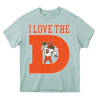 Arona i love the d broncos football quote Heavy Core Tee - PixelWave
