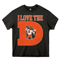 Asphalt i love the d broncos football quote Heavy Core Tee - PixelWave