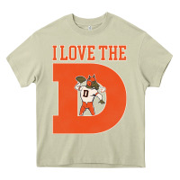 Mossy i love the d broncos football quote Heavy Core Tee - PixelWave