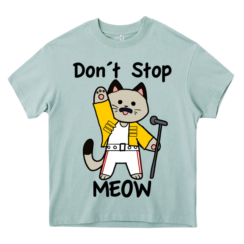 Don´t Stop Meow Heavy Core Tee by PixelWave | Teevron