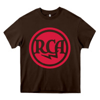 Chocolate Brown rca radio tubes Heavy Core Tee - PixelWave