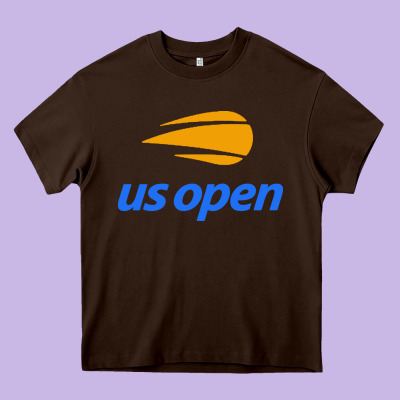 Open Tennis Tournament Heavy Core Tee Designed By Pixelwave