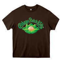 Chocolate Brown Cabbage Patch Kids Essential Heavy Core Tee - PixelWave