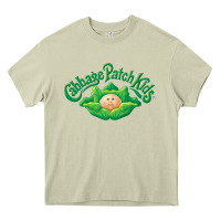 Mossy Cabbage Patch Kids Essential Heavy Core Tee - PixelWave