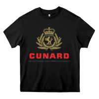 Black luxury cruises cunard Heavy Core Tee - PixelWave
