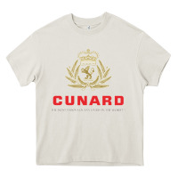Cream luxury cruises cunard Heavy Core Tee - PixelWave