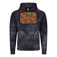 Cloud Black mexico pattern background Vintage Hoodie - Artiststas