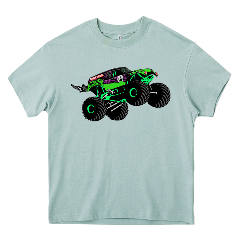 Monster Truck Grave Digger Heavy Core Tee by PixelWave | Teevron