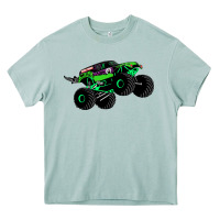 Arona monster truck grave digger Heavy Core Tee - PixelWave
