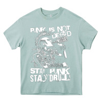 Arona Stay Punk Stay Drunk Heavy Core Tee - PixelWave