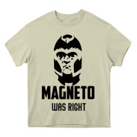 Mossy magneto was right Heavy Core Tee - PixelWave