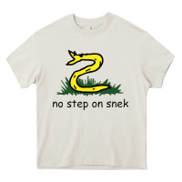 Cream no step on snek,libertarian,tumblr,meme,funny,polotics,no step,on,snek Heavy Core Tee - PixelWave