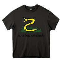Asphalt no step on snek,libertarian,tumblr,meme,funny,polotics,no step,on,snek Heavy Core Tee - PixelWave