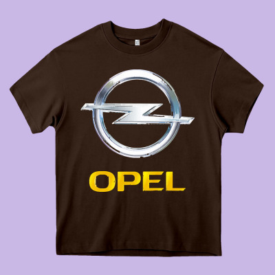Opel Heavy Core Tee Designed By Pixelwave