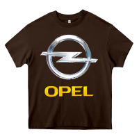 Chocolate Brown Opel Heavy Core Tee - PixelWave