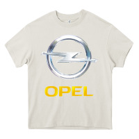 Cream Opel Heavy Core Tee - PixelWave