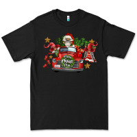 Black merry christmas truck gnomies Premium Tee - FaDigitalArtStudio