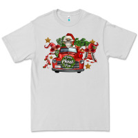 Dove Grey merry christmas truck gnomies Premium Tee - FaDigitalArtStudio