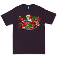 Plum merry christmas truck gnomies Premium Tee - FaDigitalArtStudio