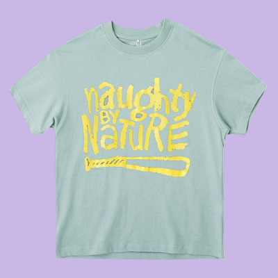 Naughty By Nature, Naughty, Nature, The Naughty By Nature, Naughty By  Heavy Core Tee Designed By Pixelwave