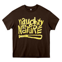 Chocolate Brown Naughty by Nature, Naughty, Nature, the Naughty by Nature, Naughty by  Heavy Core Tee - PixelWave
