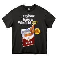 Asphalt Anyhow Have A Winfield 25s Classic Heavy Core Tee - PixelWave