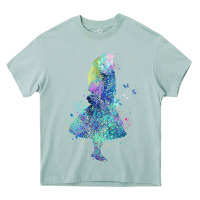 Arona watercolor splatter alice in wonderland t shirt design Heavy Core Tee - PixelWave