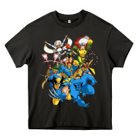 Asphalt group pic x men Heavy Core Tee - PixelWave