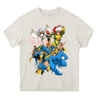 Cream group pic x men Heavy Core Tee - PixelWave