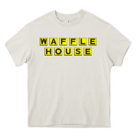 Cream waffle hause Heavy Core Tee - PixelWave