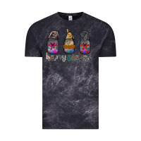Cloud Black Happy Easter Vintage Tee - CowhideDigitalArt