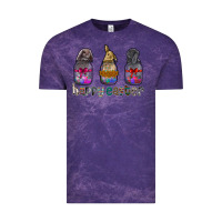 Cloud Purple Happy Easter Vintage Tee - CowhideDigitalArt