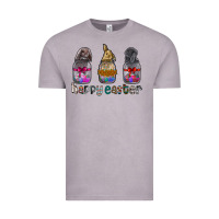 Vintage Zinc Happy Easter Vintage Tee - CowhideDigitalArt