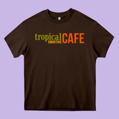 Tropical Smoothie Heavy Core Tee Designed By Pixelwave