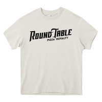 Cream resto, round table pizza new Heavy Core Tee - PixelWave