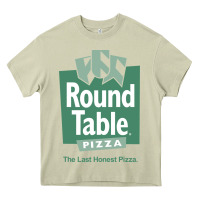 Mossy round table pizza Heavy Core Tee - PixelWave