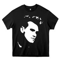 Black morrissey the smiths Heavy Core Tee - PixelWave