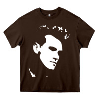 Chocolate Brown morrissey the smiths Heavy Core Tee - PixelWave