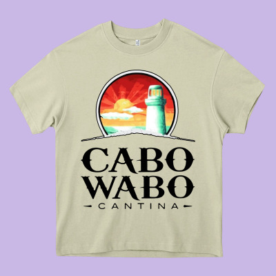 Cabo Wabo Heavy Core Tee Designed By Pixelwave