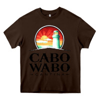 Chocolate Brown cabo wabo Heavy Core Tee - PixelWave