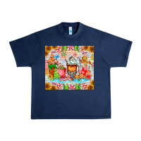 Navy christmas coffee class Urban Heavy Tee - CowhideDigitalArt