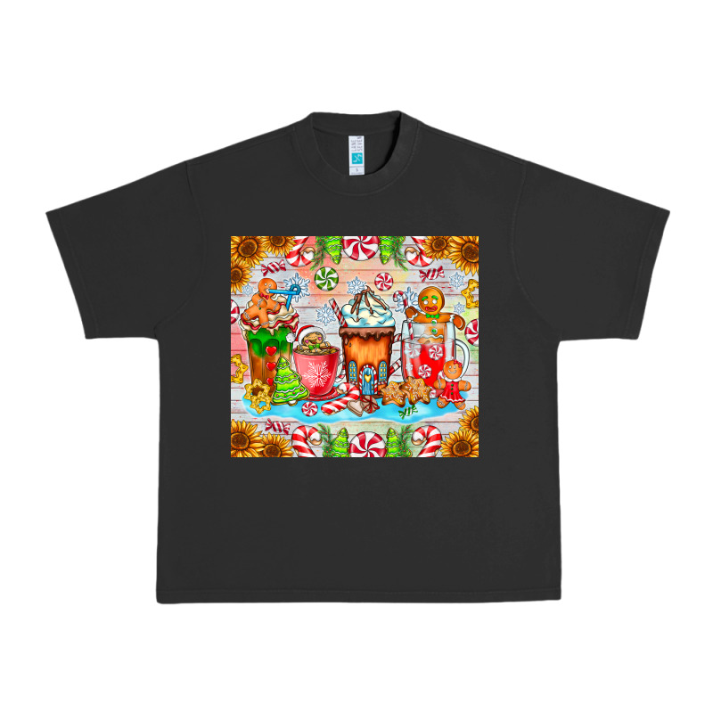 Christmas Coffee Class Urban Heavy Tee by CowhideDigitalArt | Teevron
