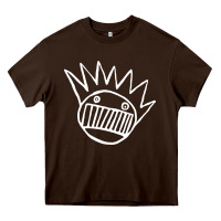 Chocolate Brown ween Heavy Core Tee - PixelWave