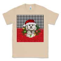 Mushroom Christmas Bichon frise dog Classic Tee - BarkalooDesign