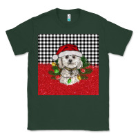 Sports Green Christmas Bichon frise dog Classic Tee - BarkalooDesign