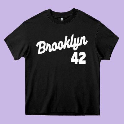 Brooklyn 42 Heavy Core Tee Designed By Pixelwave