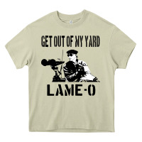 Mossy get out of my yard lame o the burbs quote the burbs Heavy Core Tee - Craftify