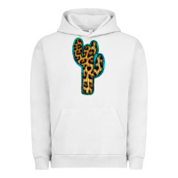 Pigment Lunar Rock Turquoise Leopard Cactus Urban Hoodie - RanaPortraitStore