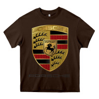 Chocolate Brown .Porches new Heavy Core Tee - Craftify